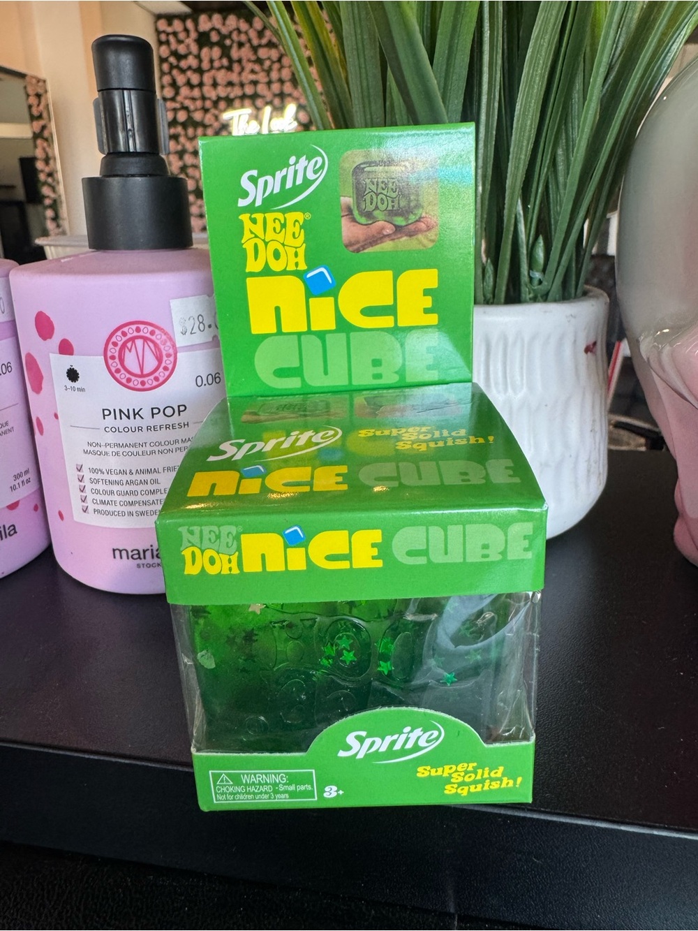 Sprite Nee-Doh Nice Cube Green Stress Toy
